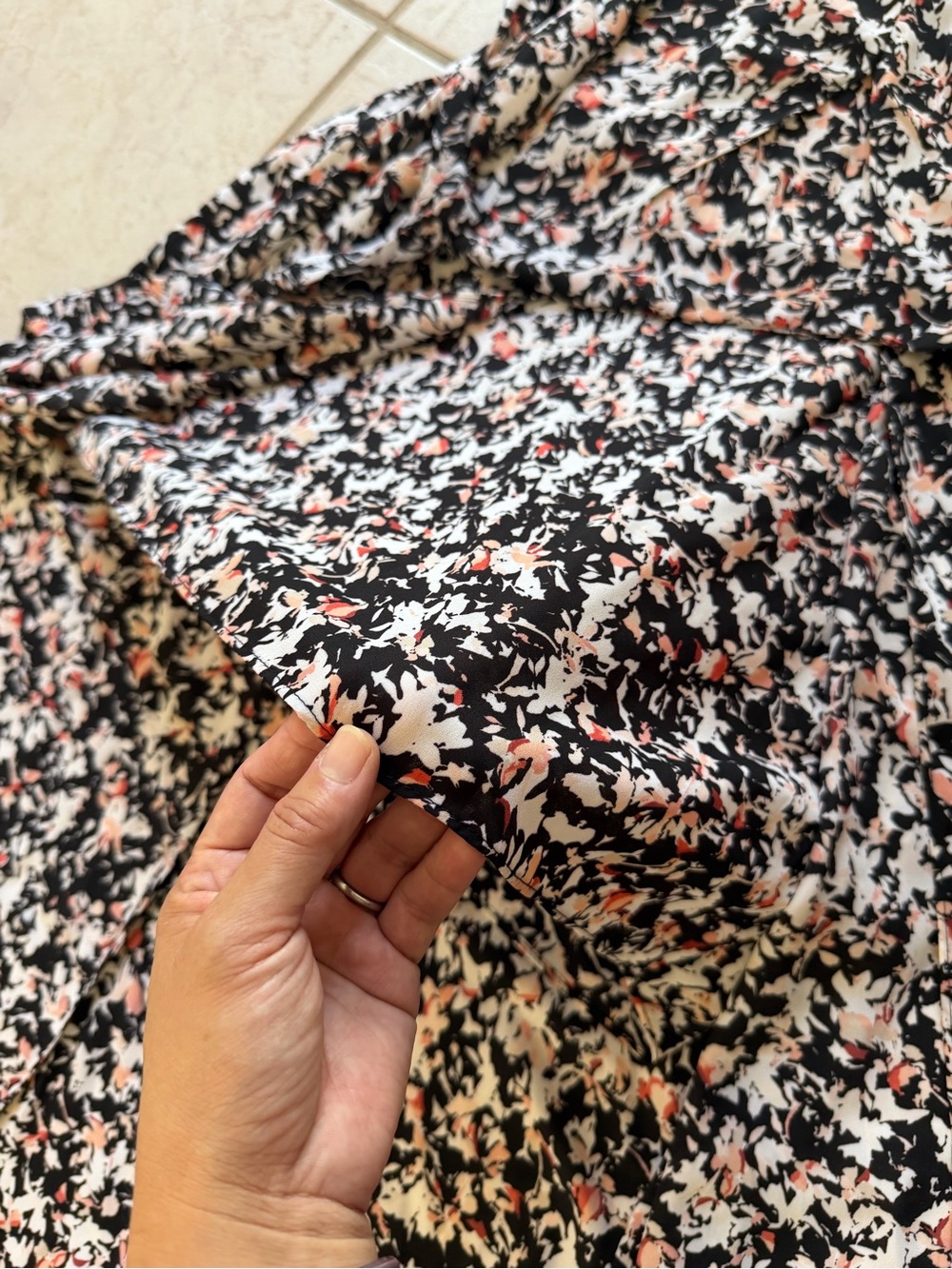 White House Black Market Floral High-Low Maxi Dress – Size 6 Like New! - Picture 7 of 16